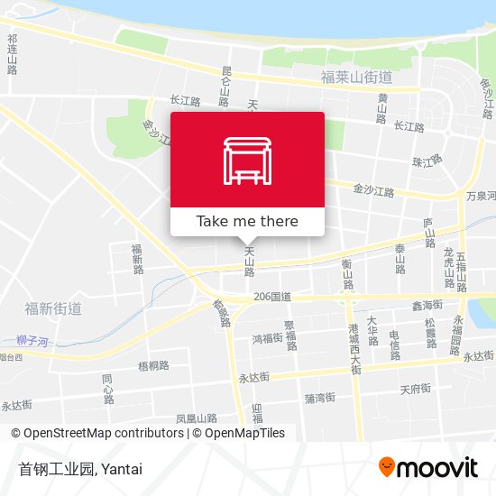 首钢工业园 map