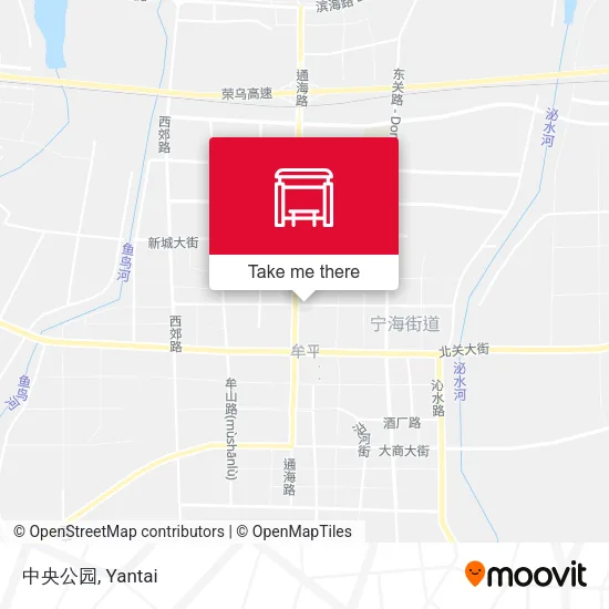 中央公园 map