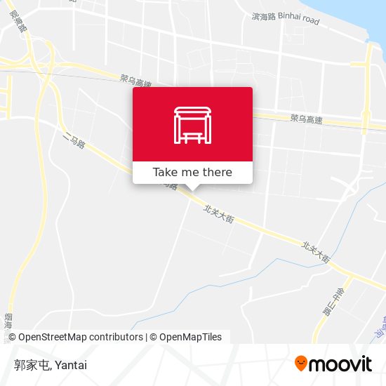 郭家屯 map