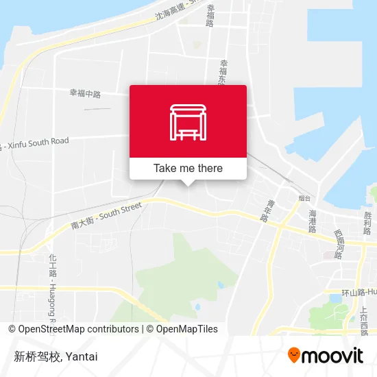 新桥驾校 map