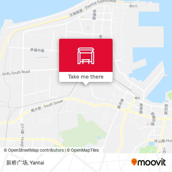 新桥广场 map