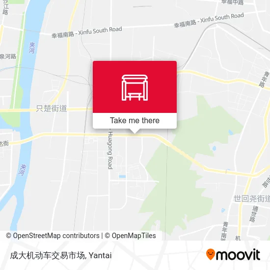 成大机动车交易市场 map