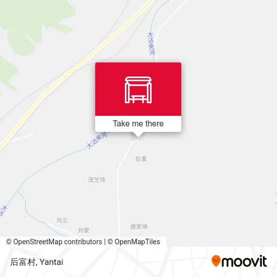 后富村 map