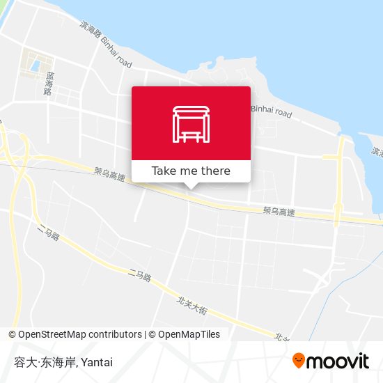 容大·东海岸 map