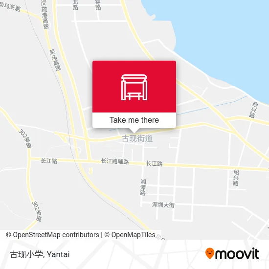 古现小学 map