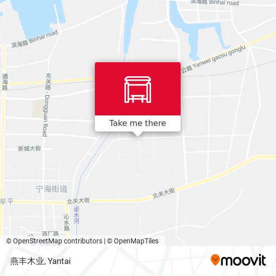 燕丰木业 map