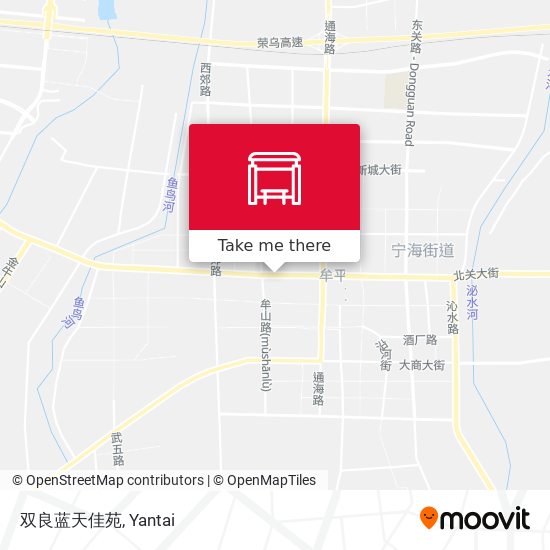 双良蓝天佳苑 map