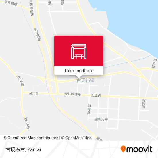 古现东村 map