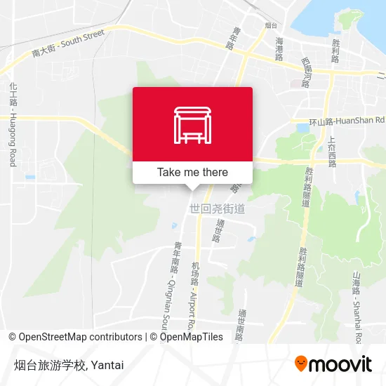 烟台旅游学校 map