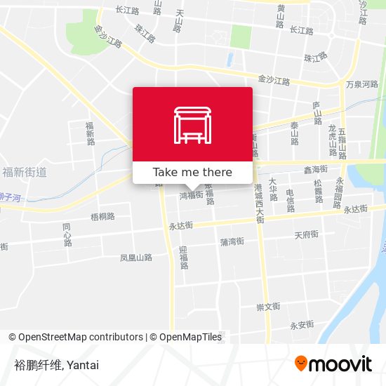 裕鹏纤维 map