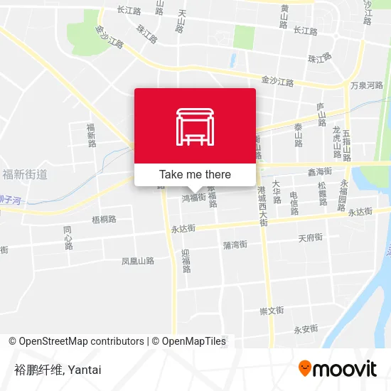 裕鹏纤维 map