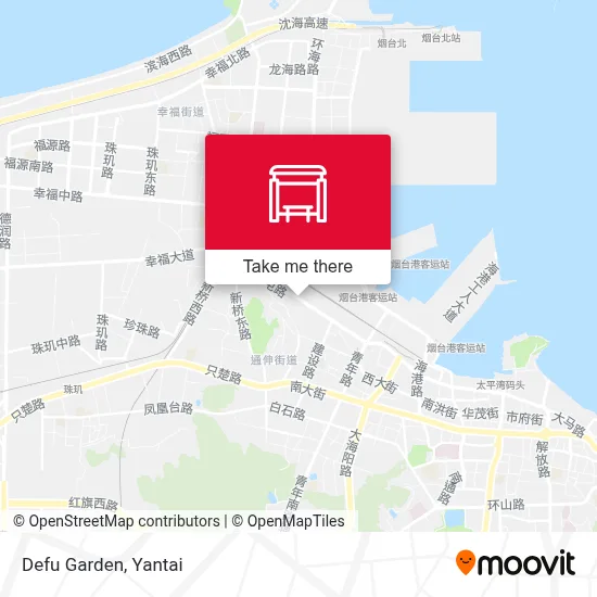 Defu Garden map