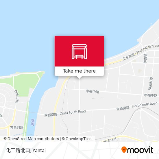 化工路北口 map