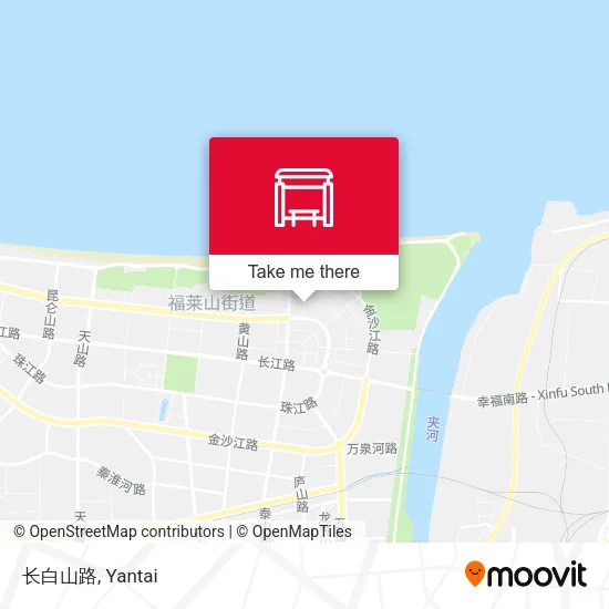 长白山路 map