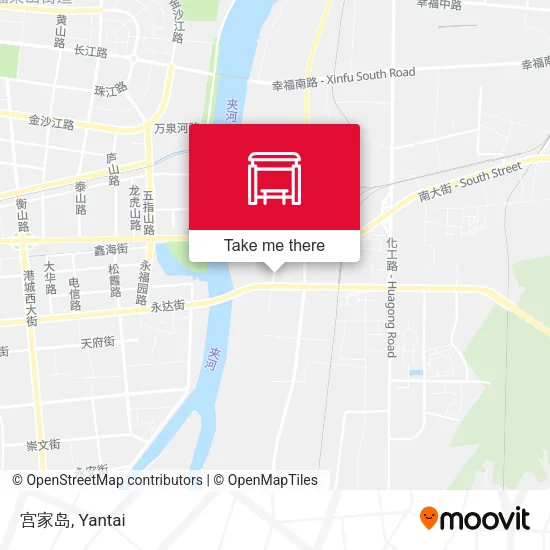 宫家岛 map