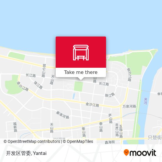 开发区管委 map