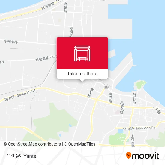 前进路 map