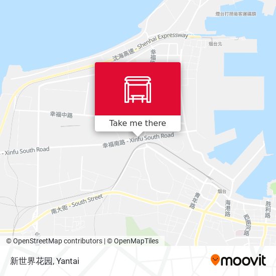 新世界花园 map