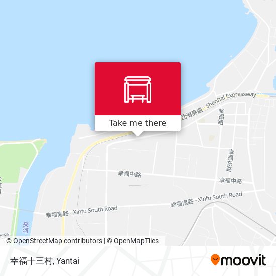 幸福十三村 map