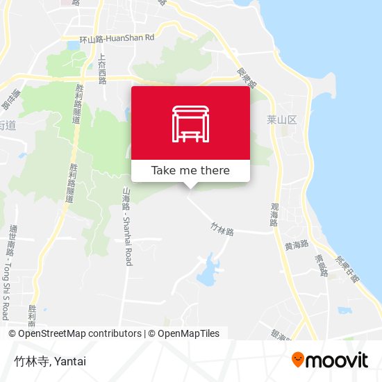 竹林寺 map