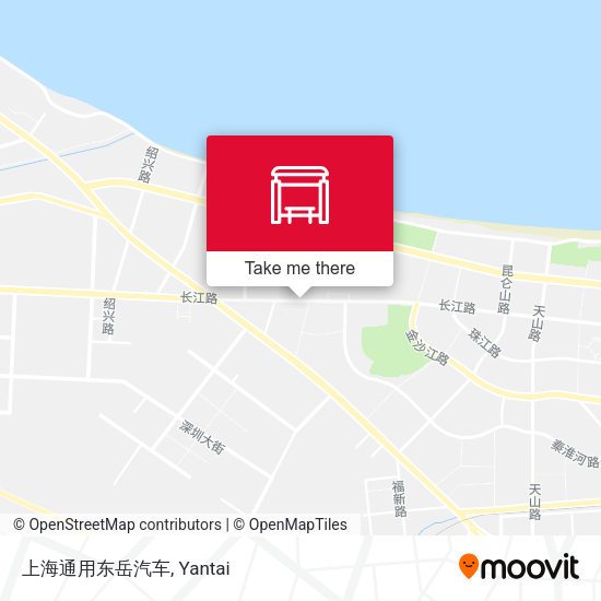 上海通用东岳汽车 map