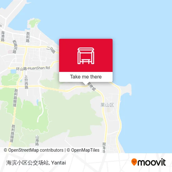 海滨小区公交场站 map