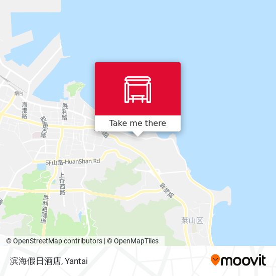 滨海假日酒店 map