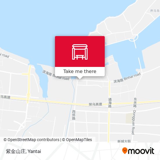 紫金山庄 map