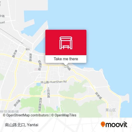 南山路北口 map
