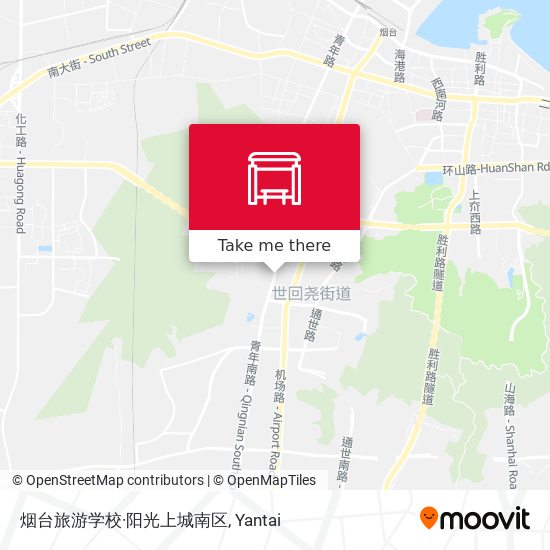 烟台旅游学校·阳光上城南区 map