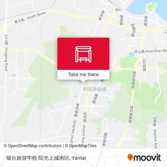 烟台旅游学校·阳光上城南区 map