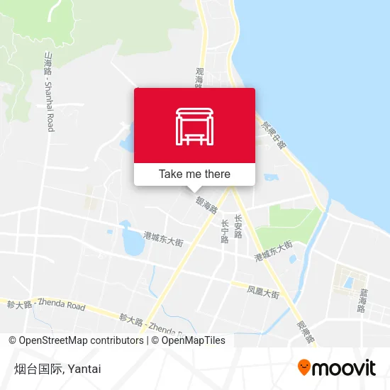 烟台国际 map