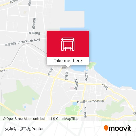 火车站北广场 map