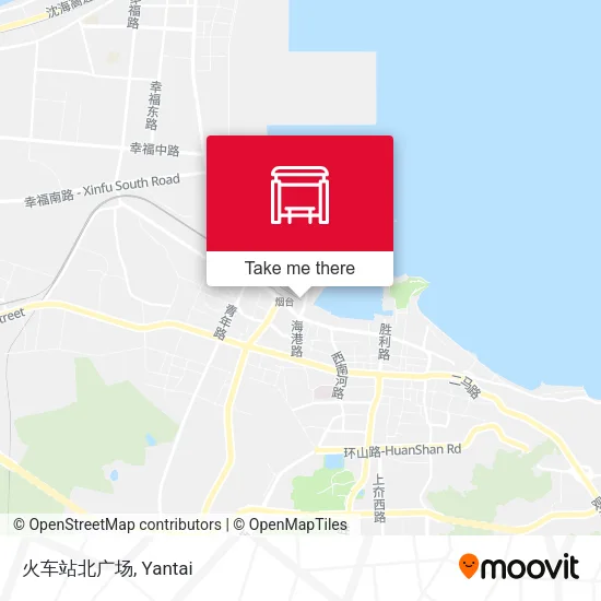 火车站北广场 map