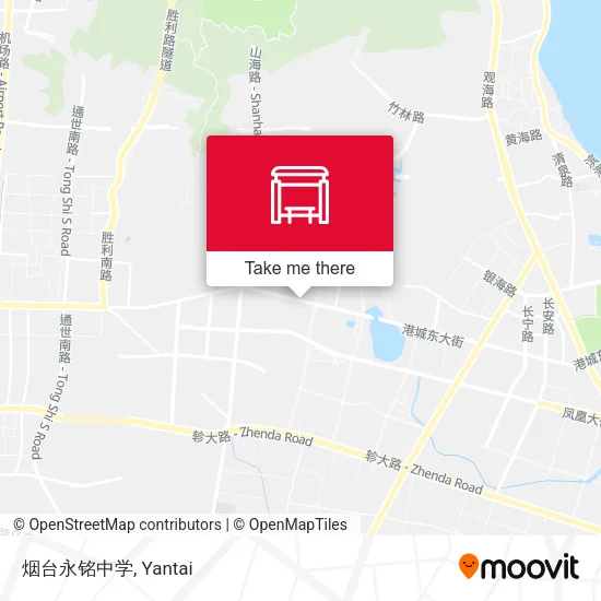 烟台永铭中学 map