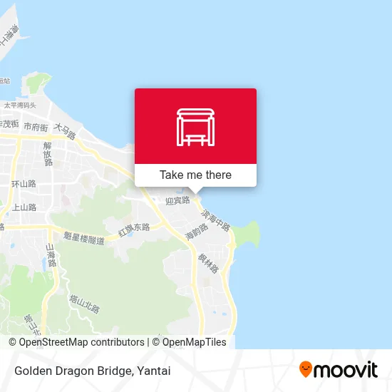 Golden Dragon Bridge map