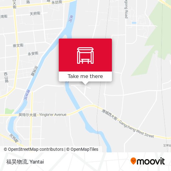 福昊物流 map