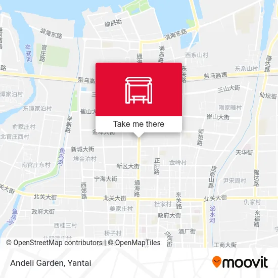 Andeli Garden map