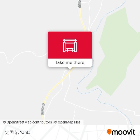 定国寺 map