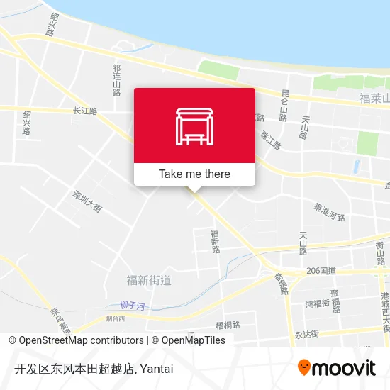 开发区东风本田超越店 map