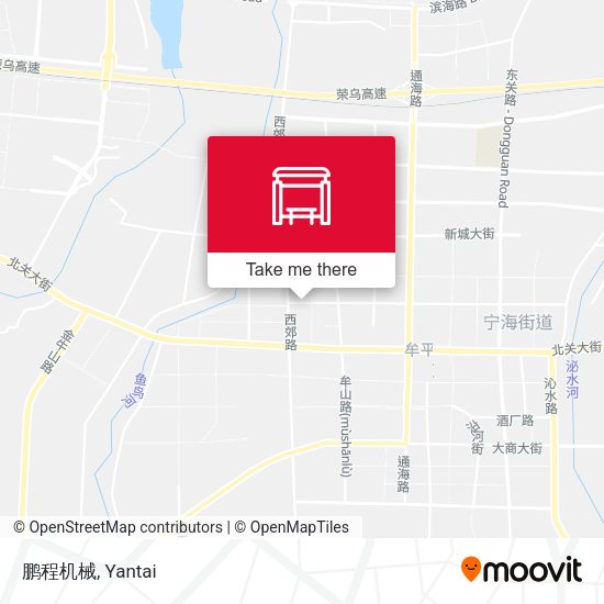 鹏程机械 map