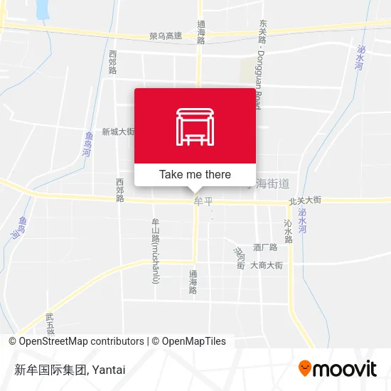 新牟国际集团 map