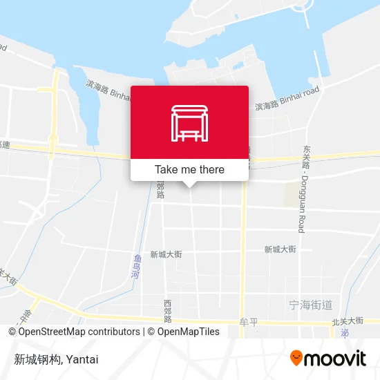 新城钢构 map