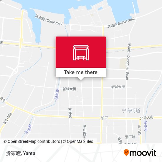 贵家疃 map