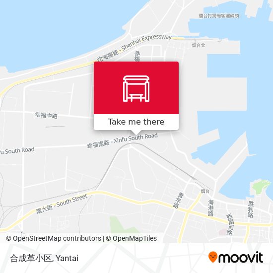 合成革小区 map