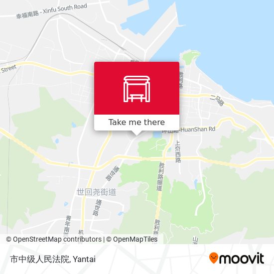 市中级人民法院 map