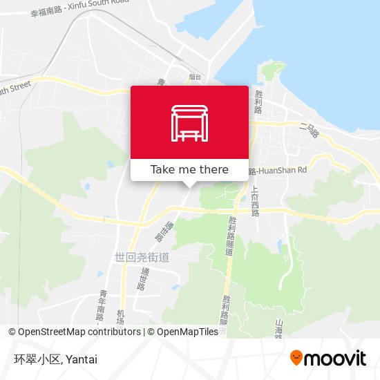 环翠小区 map