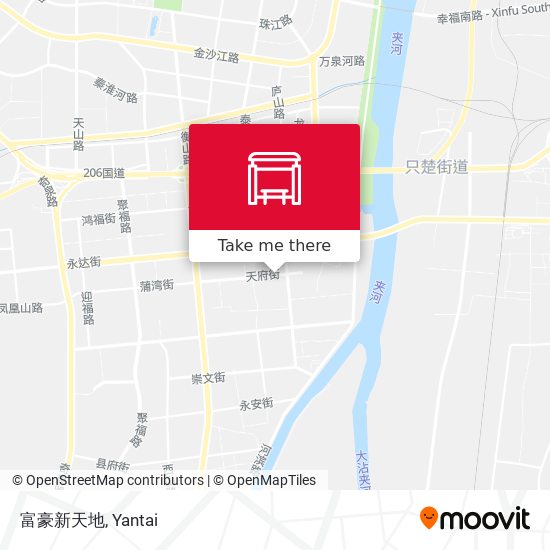 富豪新天地 map