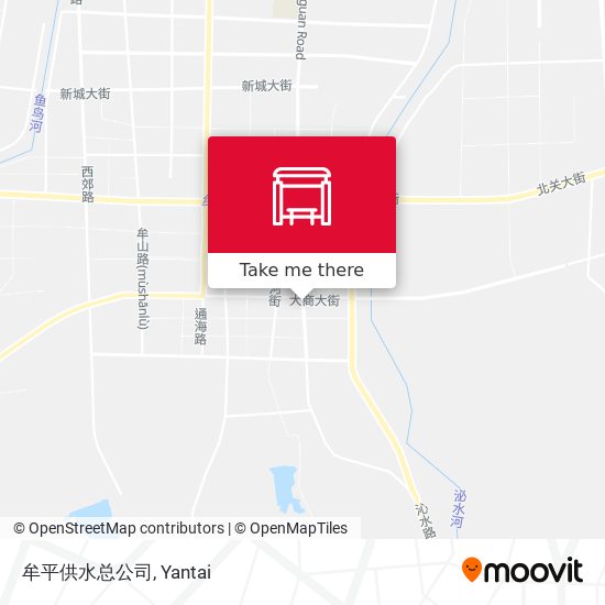 牟平供水总公司 map