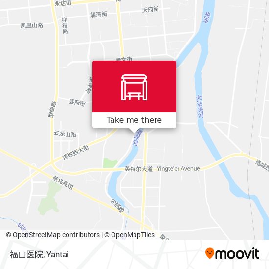 福山医院 map